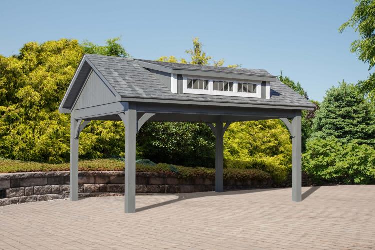 Wood AFrame Pavilion Myerstown Sheds & Fencing